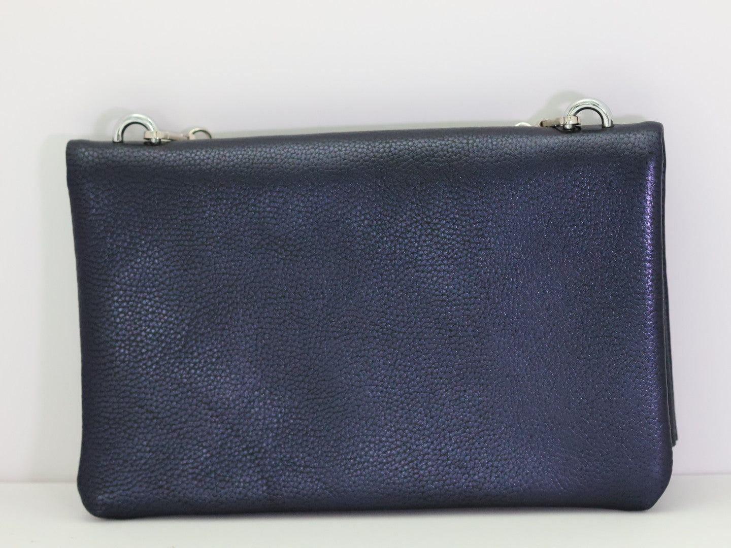 Double Side - Metallic Purple Purse