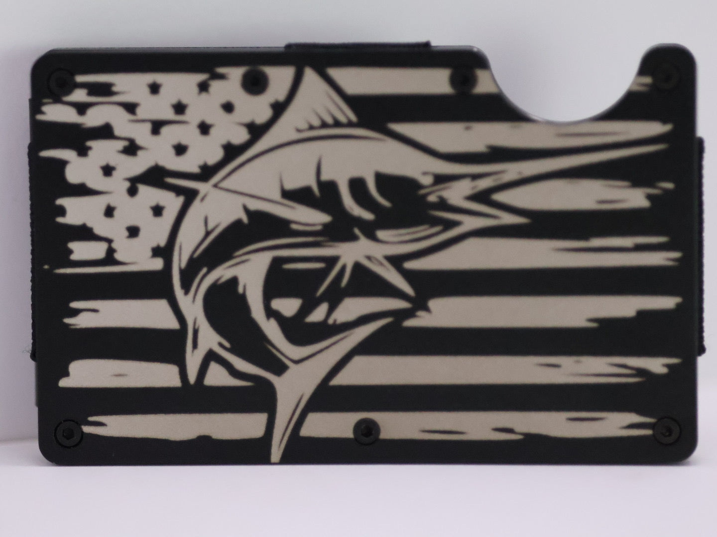 Wallet for Men, Slim Metal or wooden Wallet with Money clip Custom Desing