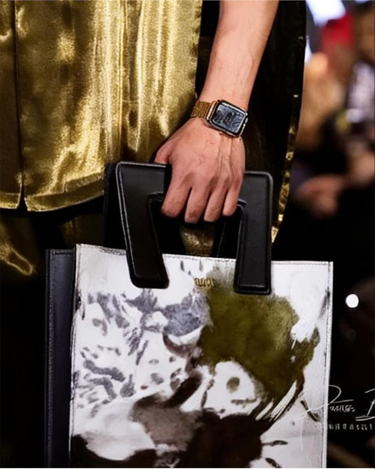 The Acid-Finish Cowhide Tote — One-of-One Runway Edition (NYFW & Dubai)
