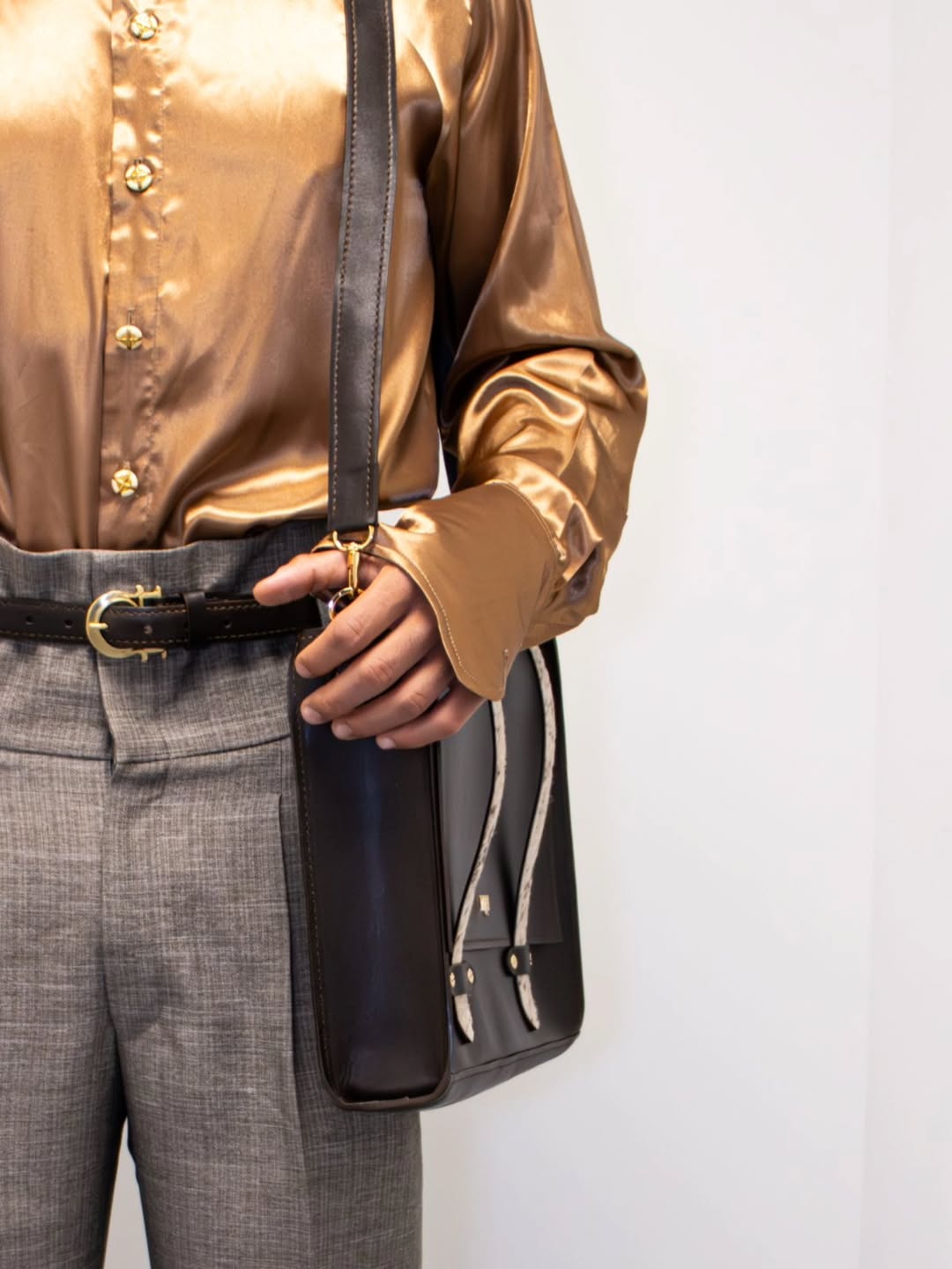 Messenger bag NYFW 2025 Runway Edition