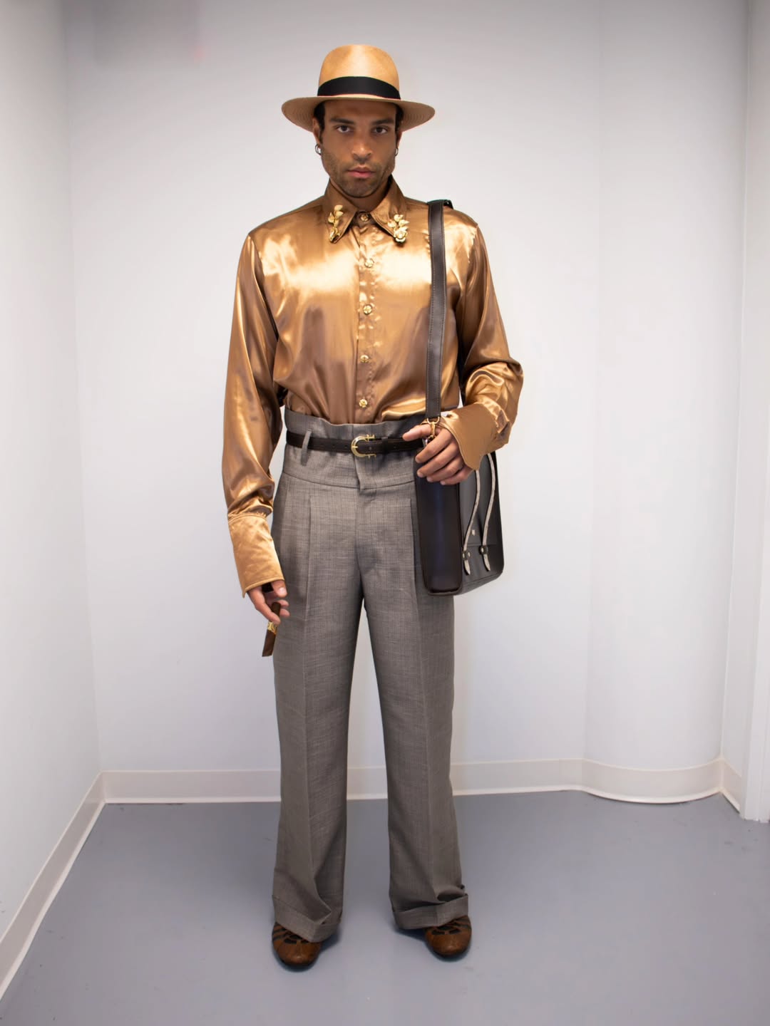 Messenger bag NYFW 2025 Runway Edition