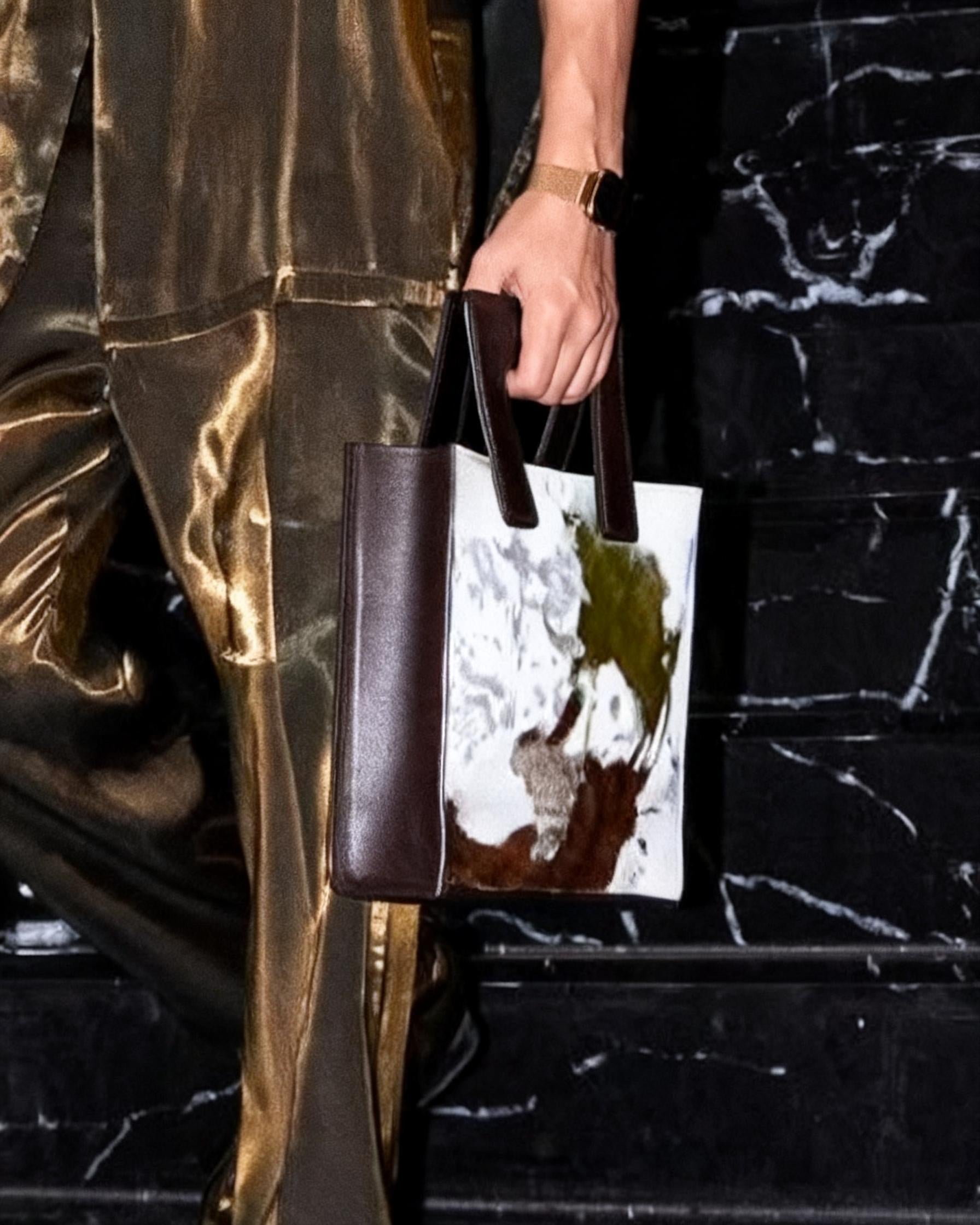 The Acid-Finish Cowhide Tote — One-of-One Runway Edition (NYFW & Dubai)