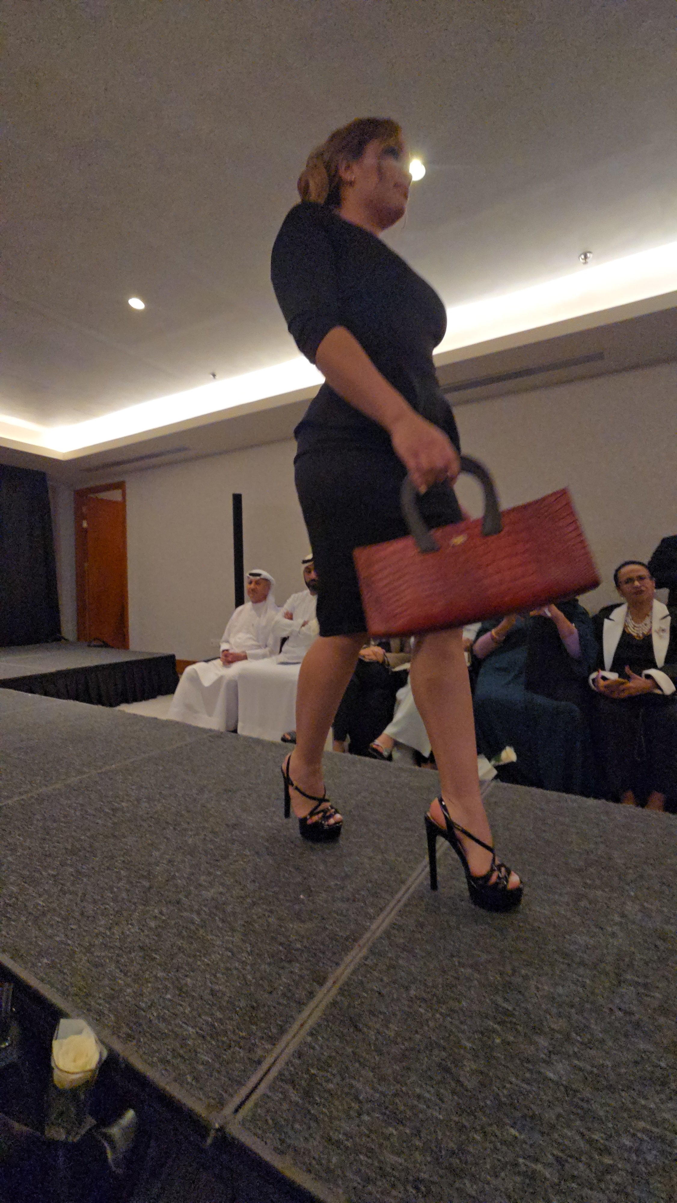 Bolso tote mediano Croc (rojo)