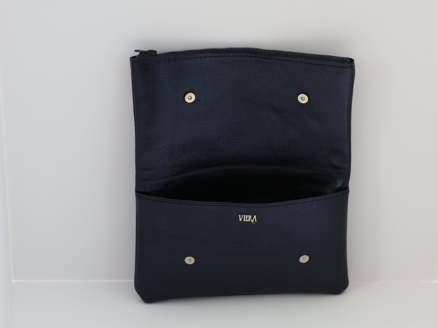 Double Side - Metallic Purple Purse