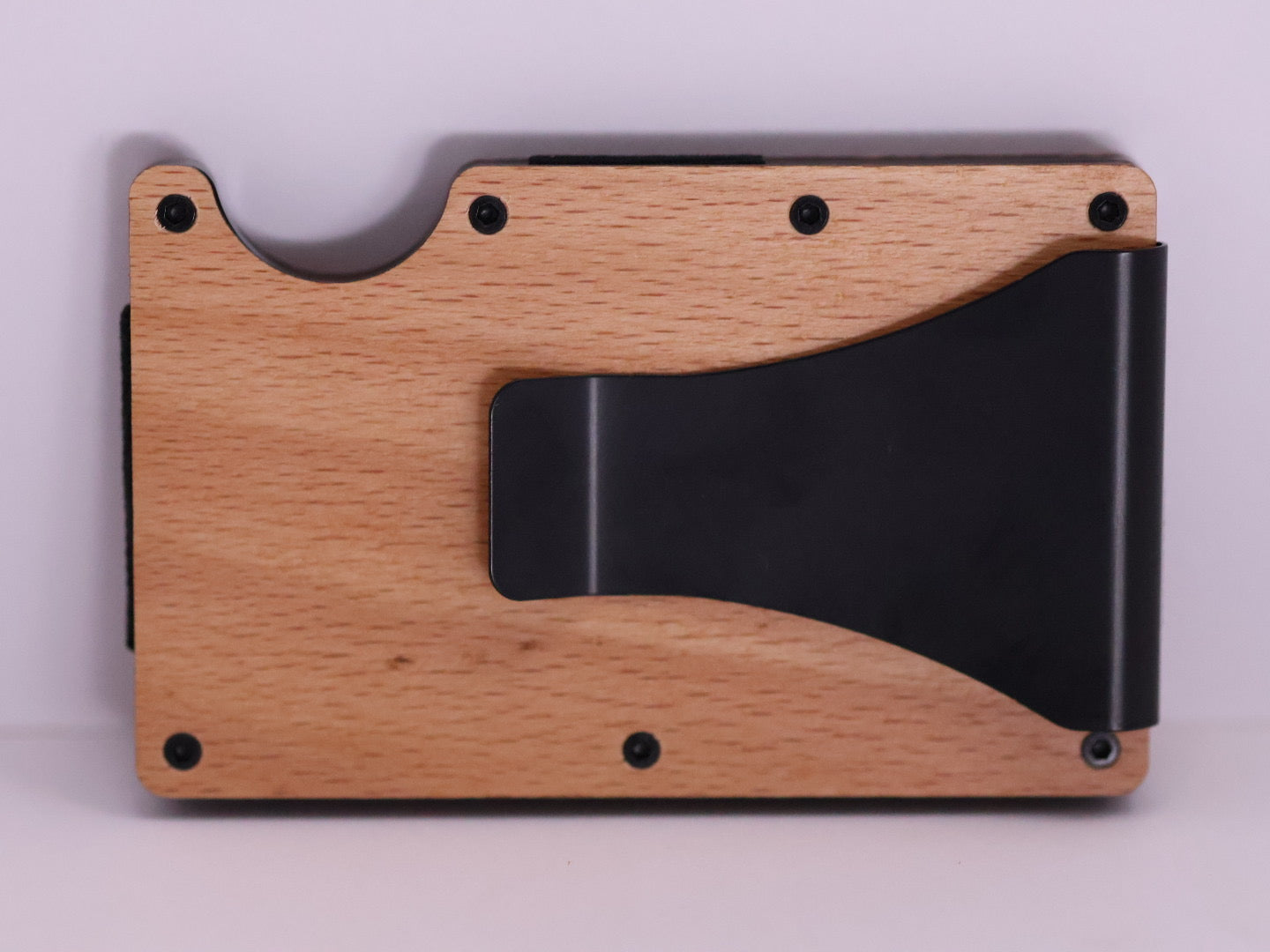 Wallet for Men, Slim Metal or wooden  Wallet with Money clip Custom Desing