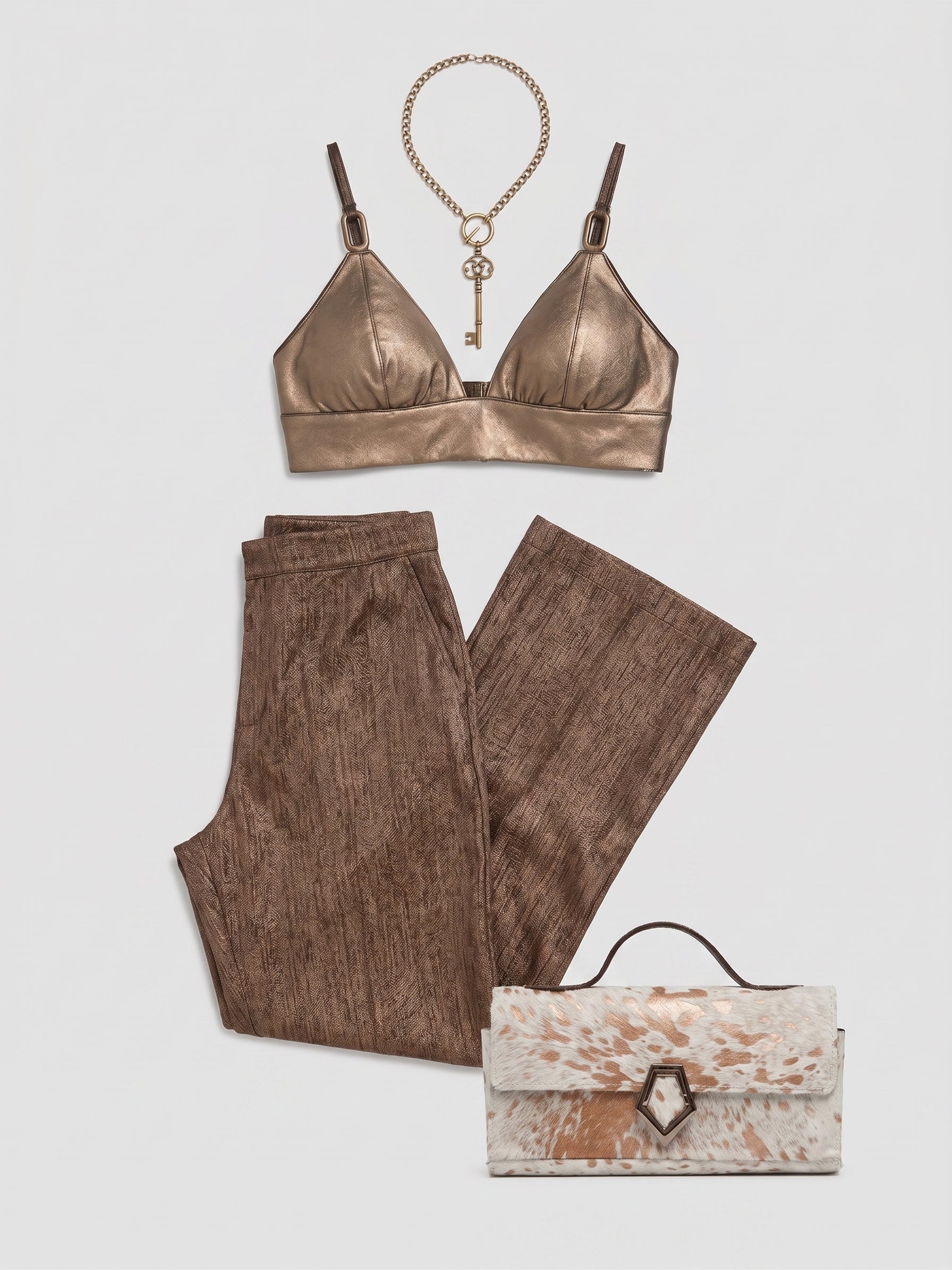 The Aurelia Raw-Silk Trouser Ensemble